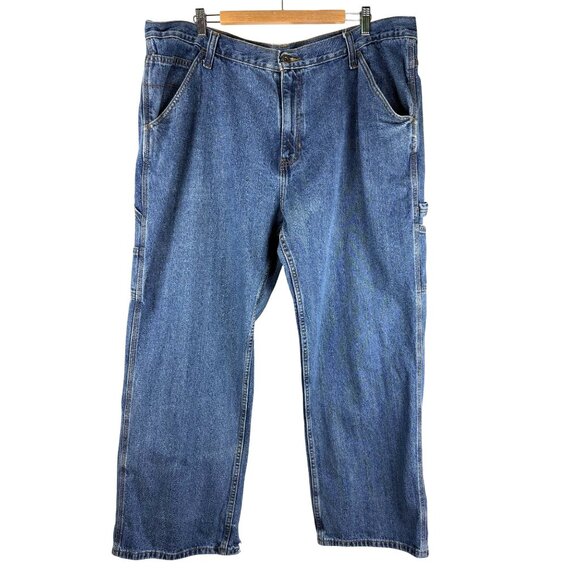 VTG 2000's Distressed Skater Carpenter Faded Glory Denim Jeans, Men's 42 Waist - Picture 1 of 12